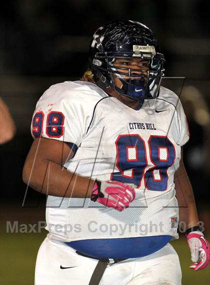 Thumbnail 3 in Citrus Hill vs. Norte Vista (CIF SS Eastern Division Final) photogallery.