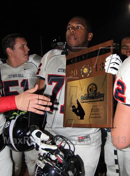 Thumbnail 3 in Citrus Hill vs. Norte Vista (CIF SS Eastern Division Final) photogallery.