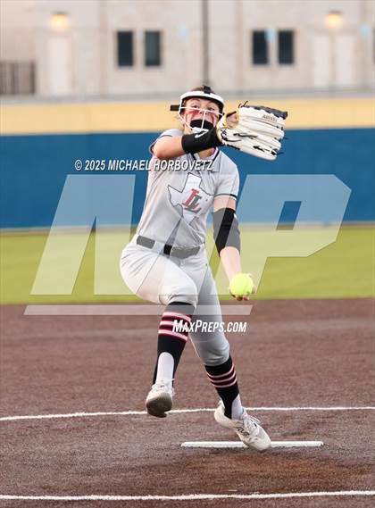 Thumbnail 2 in Lovejoy @ Emerson (UIL 5A D2 Girls Softball Area) photogallery.