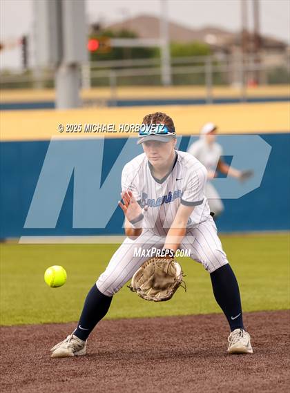 Thumbnail 3 in Lovejoy @ Emerson (UIL 5A D2 Girls Softball Area) photogallery.
