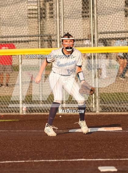 Thumbnail 2 in Lovejoy @ Emerson (UIL 5A D2 Girls Softball Area) photogallery.