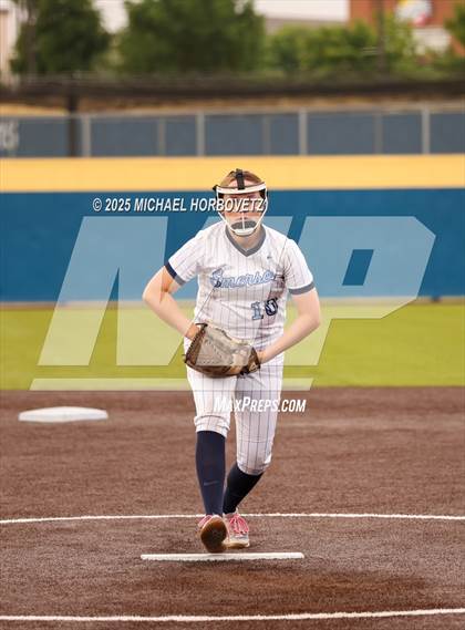 Thumbnail 3 in Lovejoy @ Emerson (UIL 5A D2 Girls Softball Area) photogallery.