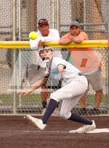 Thumbnail 1 in Lovejoy @ Emerson (UIL 5A D2 Girls Softball Area) photogallery.