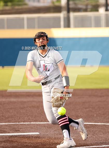 Thumbnail 2 in Lovejoy @ Emerson (UIL 5A D2 Girls Softball Area) photogallery.