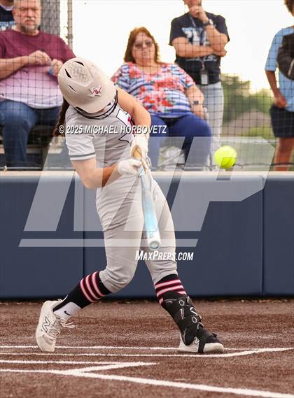 Thumbnail 2 in Lovejoy @ Emerson (UIL 5A D2 Girls Softball Area) photogallery.