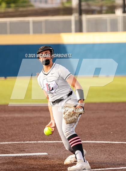 Thumbnail 1 in Lovejoy @ Emerson (UIL 5A D2 Girls Softball Area) photogallery.