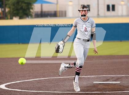 Thumbnail 1 in Lovejoy @ Emerson (UIL 5A D2 Girls Softball Area) photogallery.