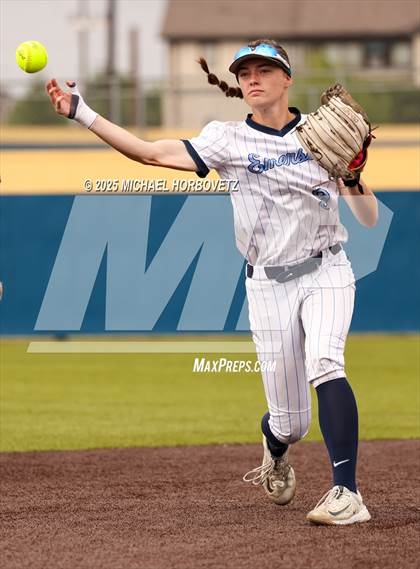 Thumbnail 3 in Lovejoy @ Emerson (UIL 5A D2 Girls Softball Area) photogallery.