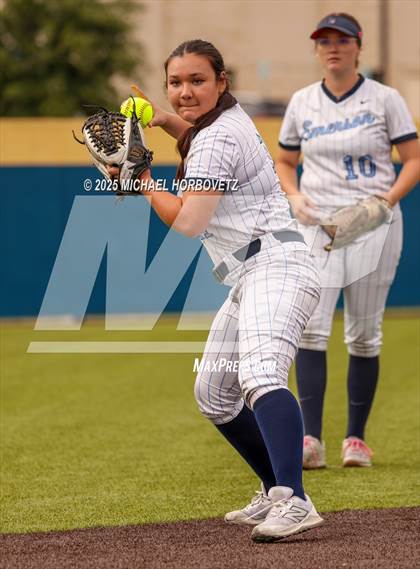 Thumbnail 3 in Lovejoy @ Emerson (UIL 5A D2 Girls Softball Area) photogallery.