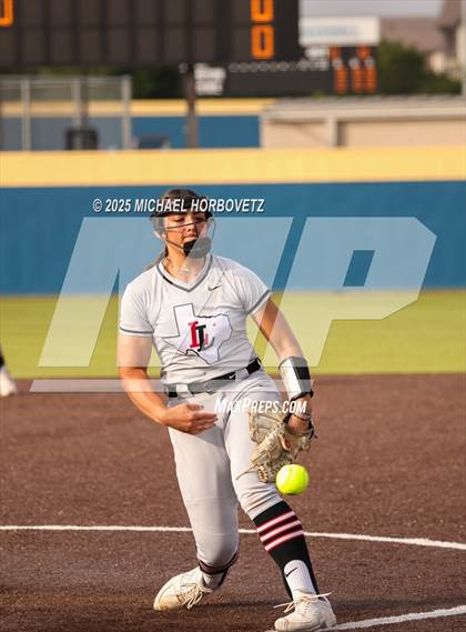 Thumbnail 3 in Lovejoy @ Emerson (UIL 5A D2 Girls Softball Area) photogallery.