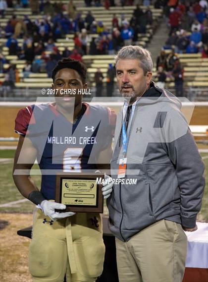 Thumbnail 1 in Mallard Creek vs. Wake Forest (NCHSAA 4A Final) photogallery.