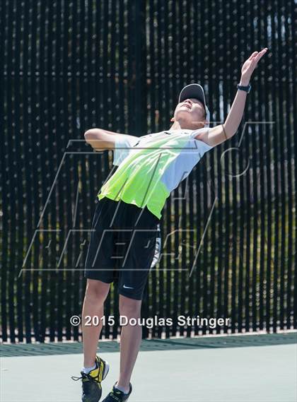 Thumbnail 1 in CIF NCS Boys Tennis Championships photogallery.