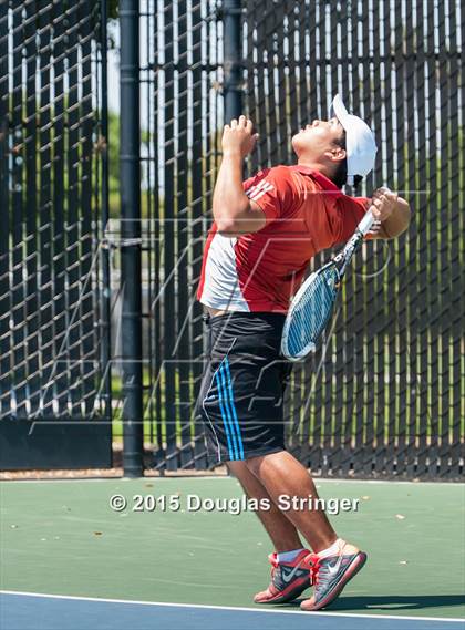 Thumbnail 2 in CIF NCS Boys Tennis Championships photogallery.