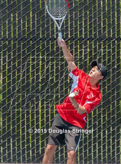 Thumbnail 2 in CIF NCS Boys Tennis Championships photogallery.