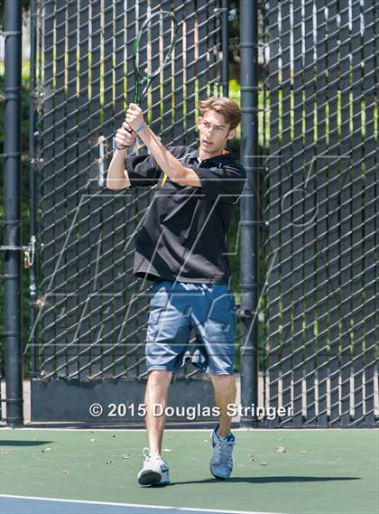 Thumbnail 2 in CIF NCS Boys Tennis Championships photogallery.