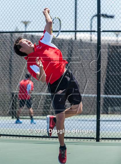 Thumbnail 1 in CIF NCS Boys Tennis Championships photogallery.