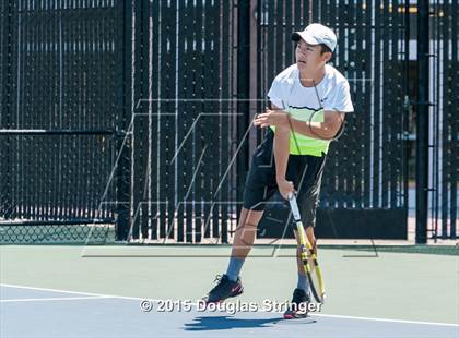 Thumbnail 2 in CIF NCS Boys Tennis Championships photogallery.