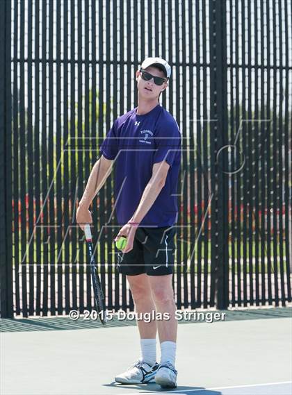 Thumbnail 3 in CIF NCS Boys Tennis Championships photogallery.