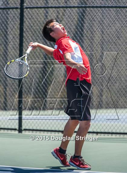 Thumbnail 1 in CIF NCS Boys Tennis Championships photogallery.