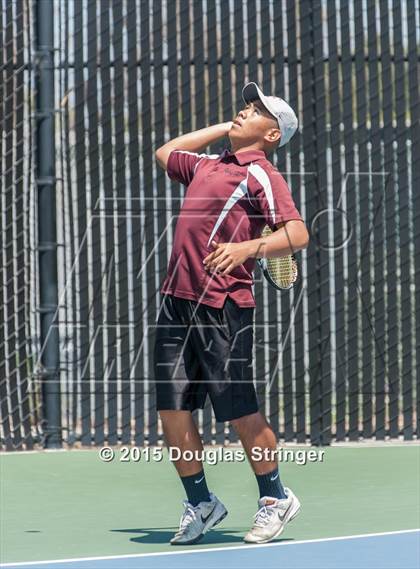 Thumbnail 2 in CIF NCS Boys Tennis Championships photogallery.