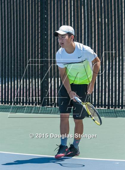 Thumbnail 2 in CIF NCS Boys Tennis Championships photogallery.