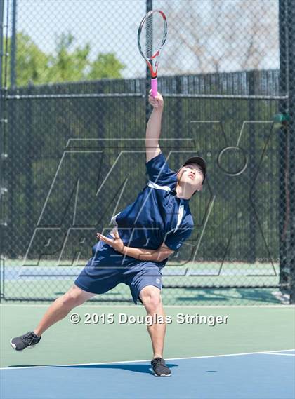 Thumbnail 1 in CIF NCS Boys Tennis Championships photogallery.