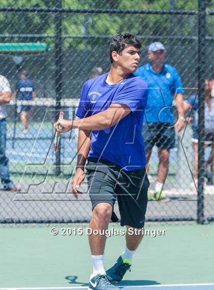 Thumbnail 1 in CIF NCS Boys Tennis Championships photogallery.