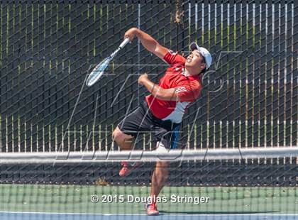 Thumbnail 1 in CIF NCS Boys Tennis Championships photogallery.