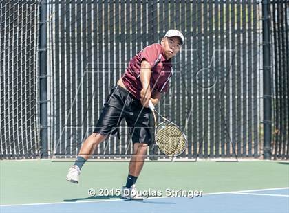 Thumbnail 2 in CIF NCS Boys Tennis Championships photogallery.
