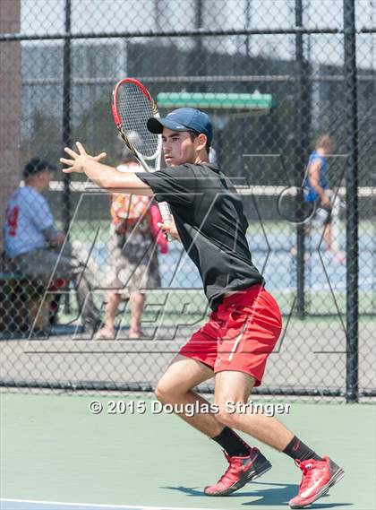 Thumbnail 1 in CIF NCS Boys Tennis Championships photogallery.