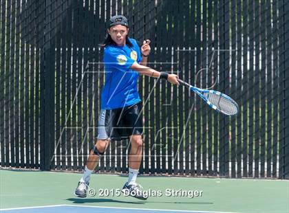 Thumbnail 2 in CIF NCS Boys Tennis Championships photogallery.