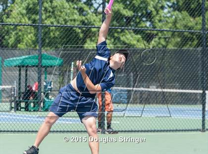 Thumbnail 1 in CIF NCS Boys Tennis Championships photogallery.