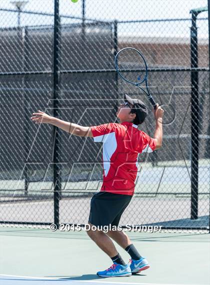 Thumbnail 2 in CIF NCS Boys Tennis Championships photogallery.