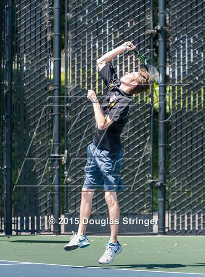Thumbnail 2 in CIF NCS Boys Tennis Championships photogallery.