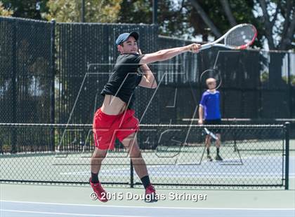 Thumbnail 1 in CIF NCS Boys Tennis Championships photogallery.
