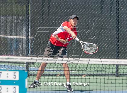 Thumbnail 1 in CIF NCS Boys Tennis Championships photogallery.