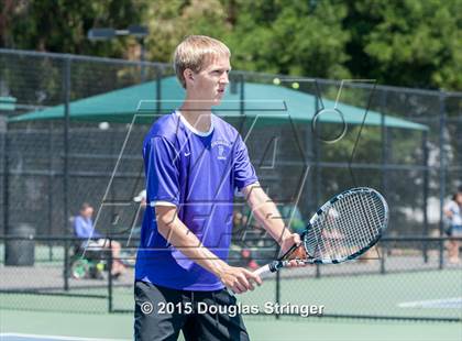 Thumbnail 2 in CIF NCS Boys Tennis Championships photogallery.