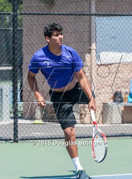 Thumbnail 1 in CIF NCS Boys Tennis Championships photogallery.