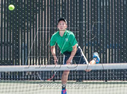 Thumbnail 3 in CIF NCS Boys Tennis Championships photogallery.