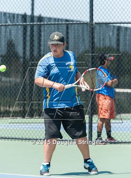 Thumbnail 2 in CIF NCS Boys Tennis Championships photogallery.