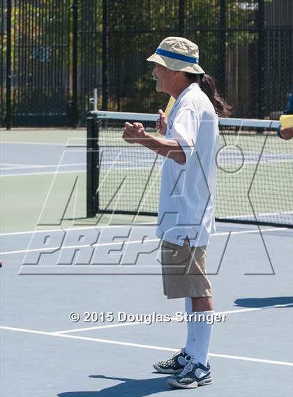 Thumbnail 3 in CIF NCS Boys Tennis Championships photogallery.