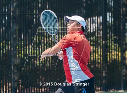 Thumbnail 1 in CIF NCS Boys Tennis Championships photogallery.