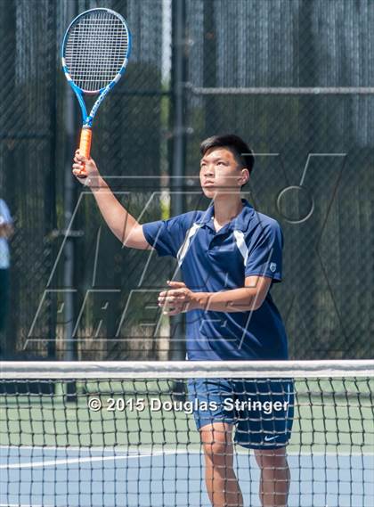 Thumbnail 1 in CIF NCS Boys Tennis Championships photogallery.
