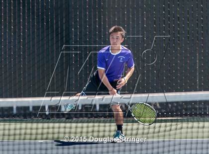 Thumbnail 2 in CIF NCS Boys Tennis Championships photogallery.