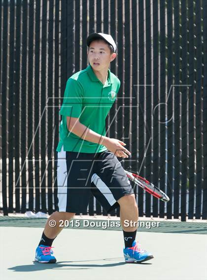 Thumbnail 1 in CIF NCS Boys Tennis Championships photogallery.