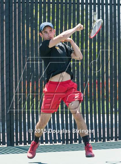 Thumbnail 1 in CIF NCS Boys Tennis Championships photogallery.