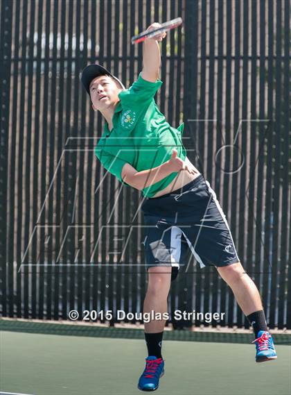 Thumbnail 1 in CIF NCS Boys Tennis Championships photogallery.