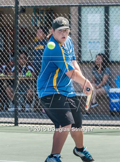 Thumbnail 2 in CIF NCS Boys Tennis Championships photogallery.