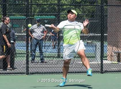 Thumbnail 3 in CIF NCS Boys Tennis Championships photogallery.