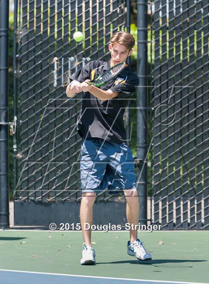 Thumbnail 1 in CIF NCS Boys Tennis Championships photogallery.